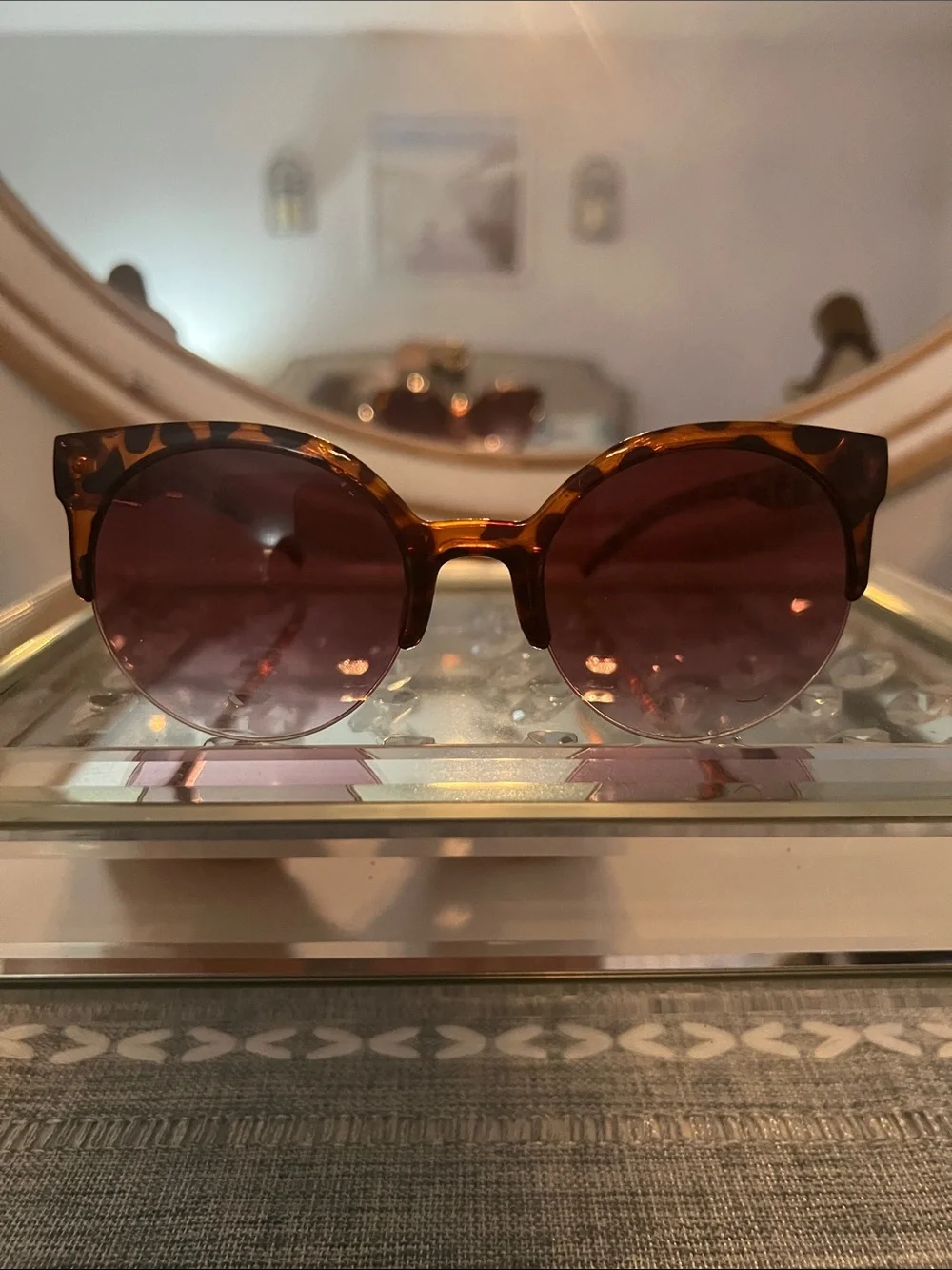 Animal Print Boutique Sunglasses